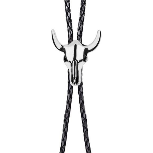 Cowboy Bolo Tie Necklace Native American 018 - Picture 4 of 6